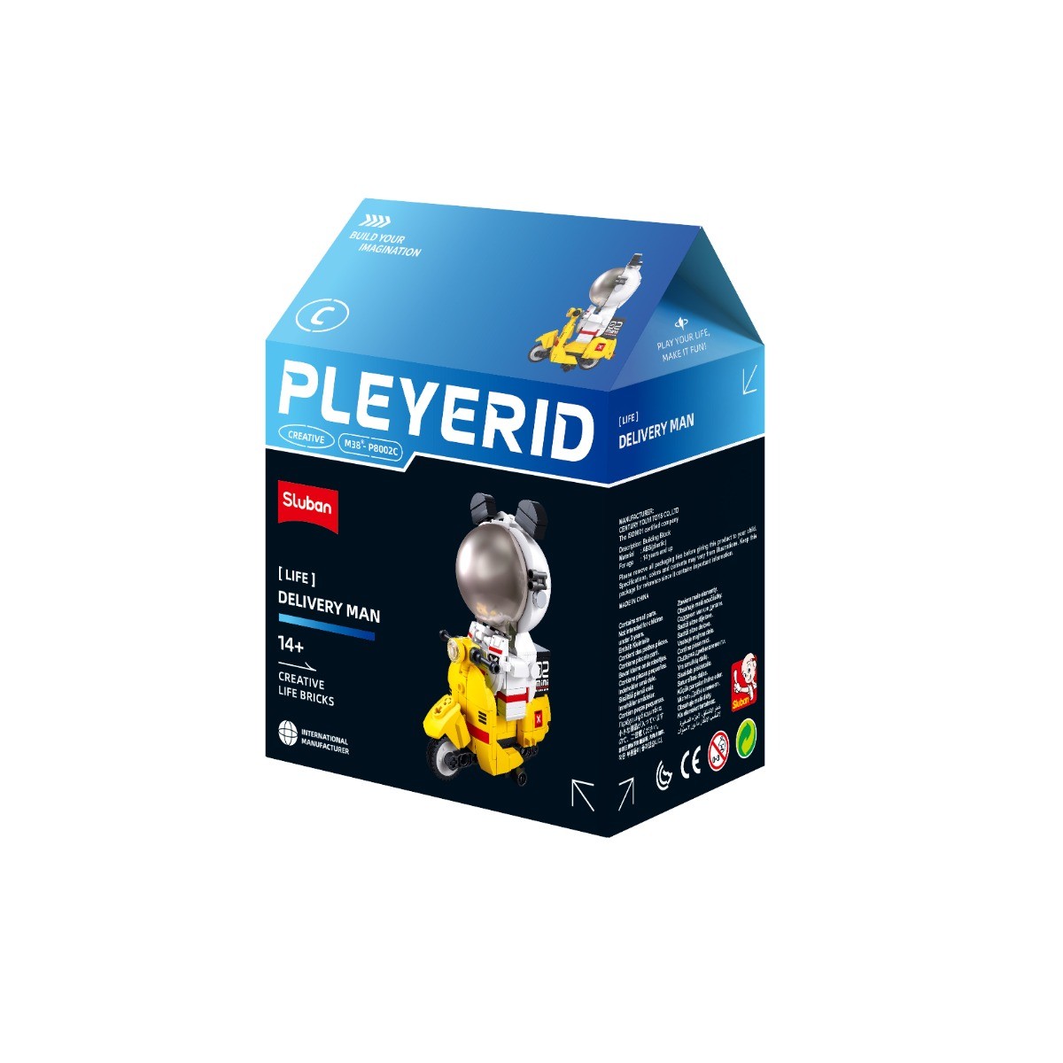 Sluban Pleyerid delivery man (M38-P8002C)