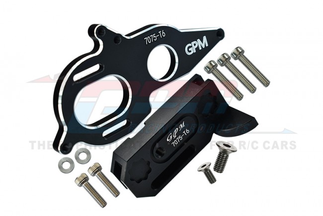GPM - Aluminium 7075-T6 Center gearbox support + Motor Heatsink plate (T.v.v. AR310874, AR320411)