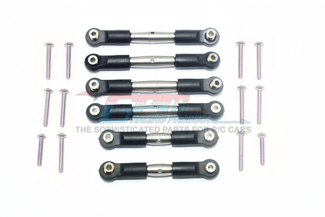 GPM - Arrma Granite 4x4/Big Rock Stainless Steel Adjustable Tie Rods
