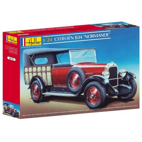 Heller 1/24 Citroen B14 Normande model-set afbeelding