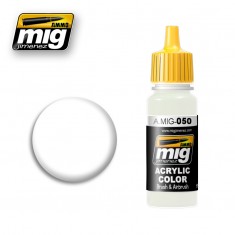 MIG Acrylic Matt White 17ml afbeelding