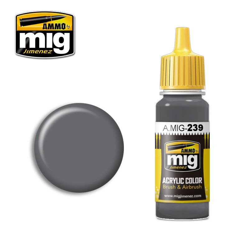 MIG Acrylic FS 36122 Neutral Gray 17ml afbeelding