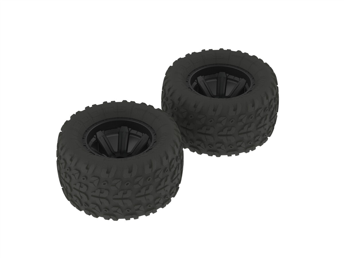 Dboots Copperhead MT Tire set glued (Black) (2pcs) afbeelding