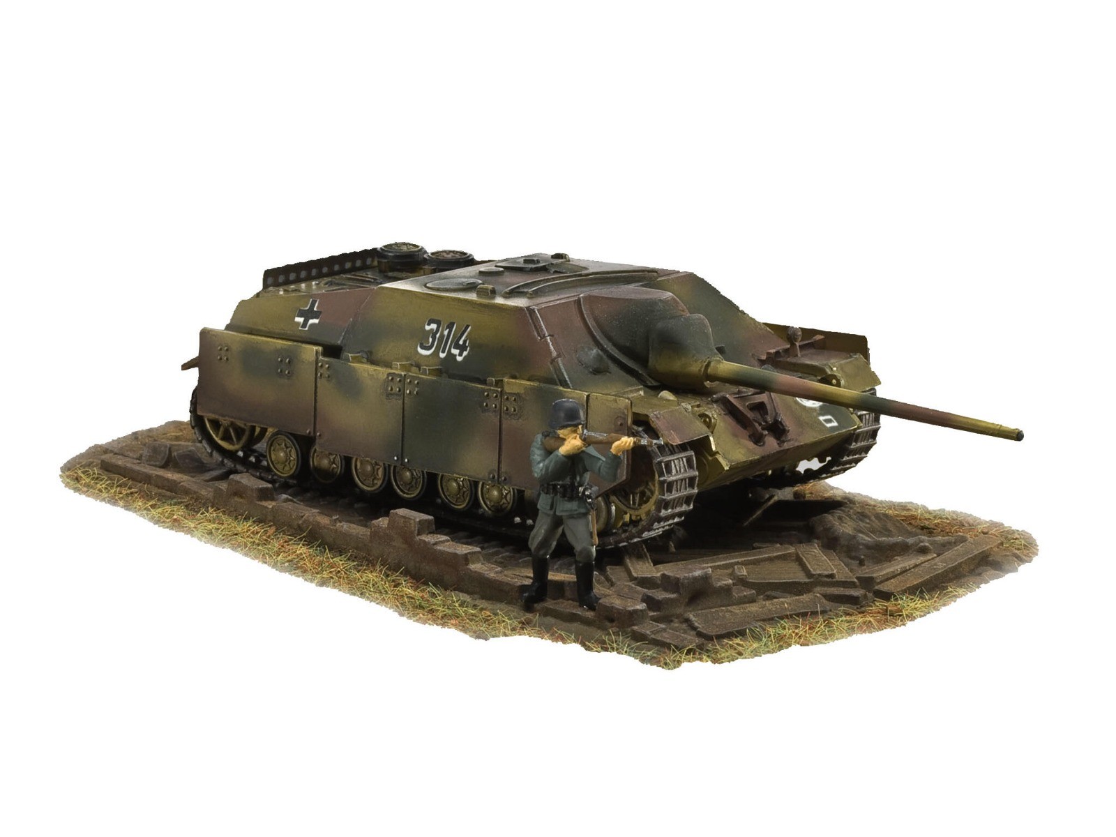 1:76 Revell 63359 Jagdpanzer IV (L/70) Tank - Model Set Plastic Modelbouwpakket