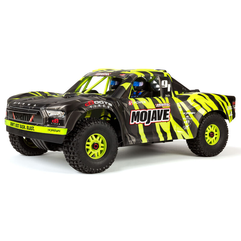 Arrma Mojave 6S BLX V2 1/7 Spektrum Firma RTR - Groen/Zwart afbeelding