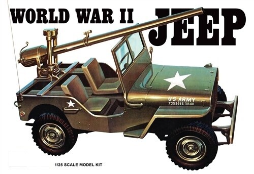 MPC World War 2 Military Jeep 1/25