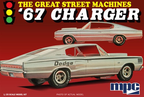 MPC 1967 Charger Great Street Machines 1/25