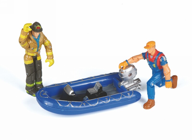 Dinghy met figuren (1 op 18)