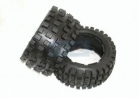 King Motor Monster set achterbanden voor oa HPI Baja 5B afbeelding