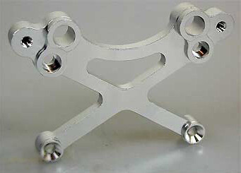 GPM - aluminium shock tower voor - Zilver afbeelding