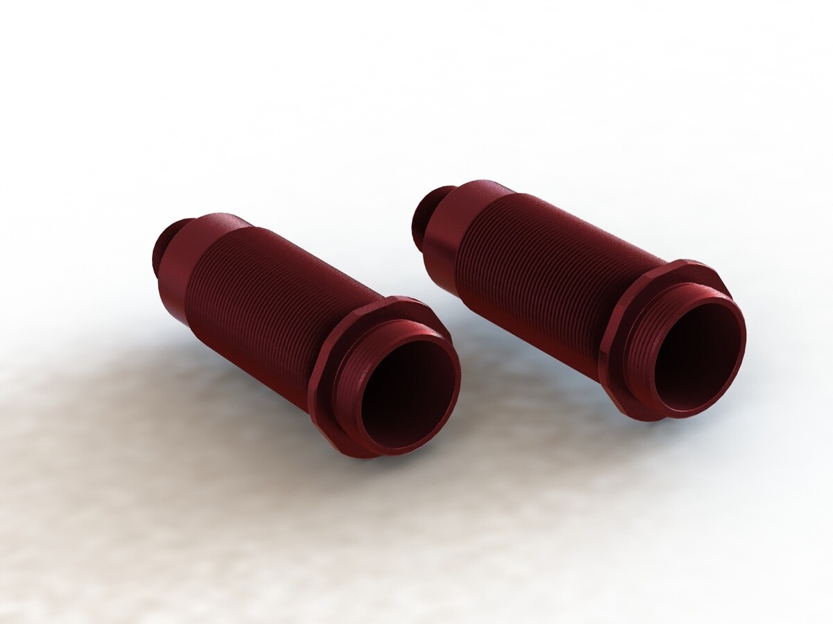 Arrma - Aluminum Shock Body, 16x62mm Red (2) (ARA330702)