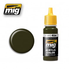 MIG Acrylic Olive Drab Shadow 17ml afbeelding