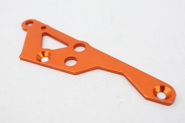 Aluminium engine mount rechts - Oranje afbeelding