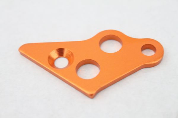 Aluminium engine mount links - Oranje afbeelding