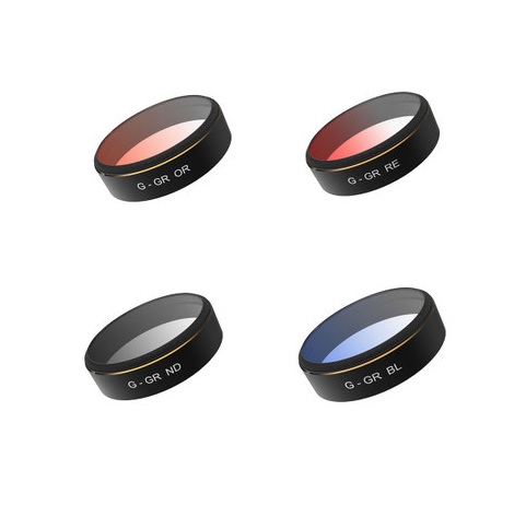 Filter pack (HD-ND4, ND8, ND16, ND32) voor de DJI Phantom 4 Pro