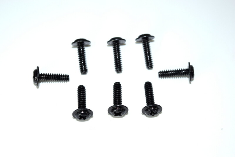 Phillips head screw M3x10 (8) ATC 2.4 RTR/BL (1230223) afbeelding