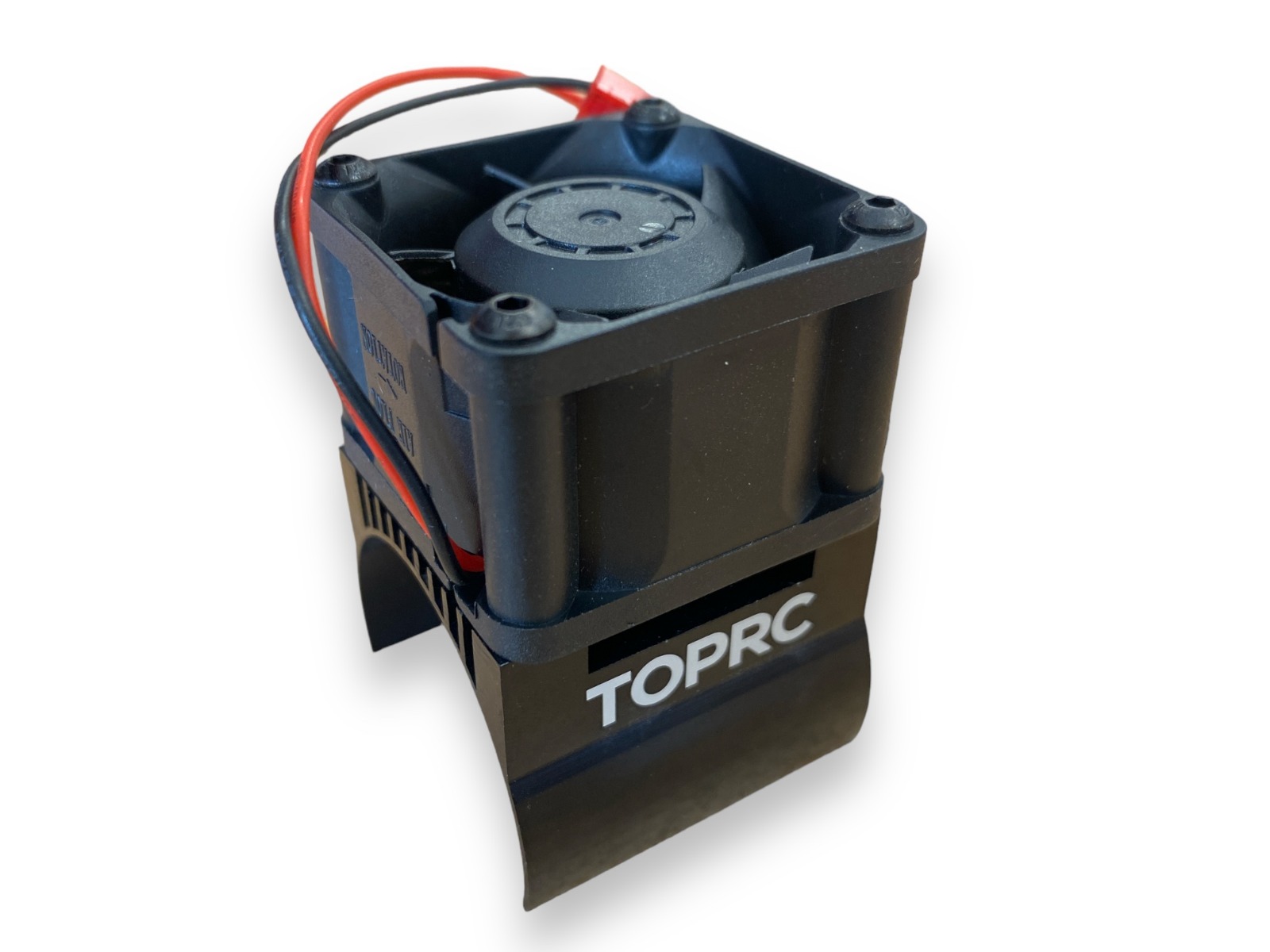 TopRC - 42mm Motor Heatsink+40x40mm Cooling Fan - 1/8 Traxxas & Arrma afbeelding