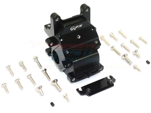 Aluminium Front/Rear Gear Box, Zwart (Ter vervanging van AR310854)