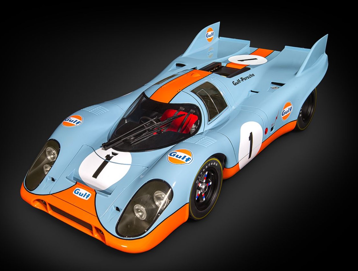 Pocher 1/8 Porsche 917K - Gulf Edition