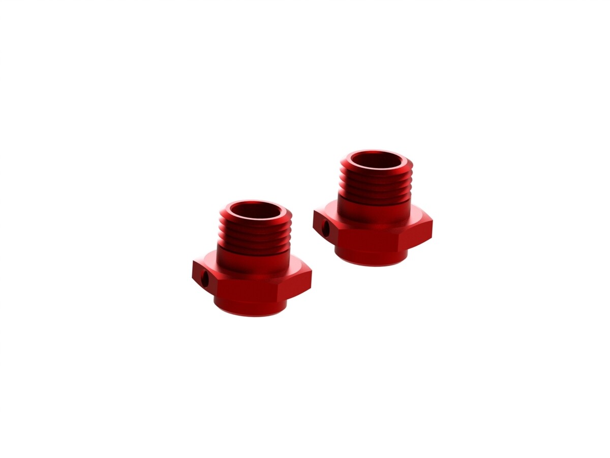 Arrma - Aluminium Wheel Hex 17.6mm (Red) (AR310484)