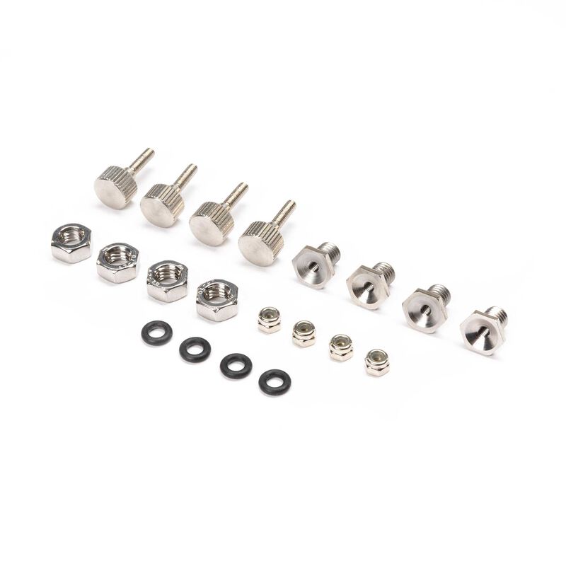 Proboat - Canopy Thumbscrew set, Blackjack 24 (PRB-1280)
