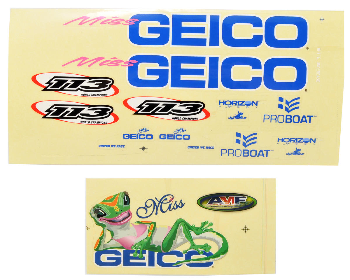 Decals: Miss Geico 17 (PRB0304)