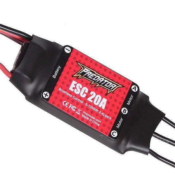 FMS - Predator 20A Esc (Jst) (PRESC004)