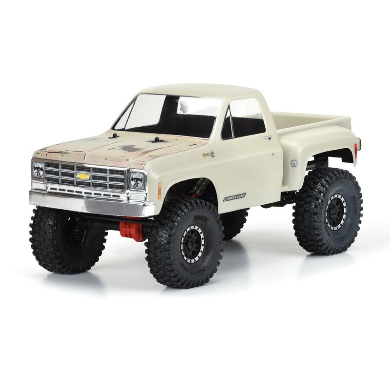 Proline 1978 Chevy K-10 transparante body voor 1/10 Crawlers (313mm w/b) (PL3522-00) afbeelding