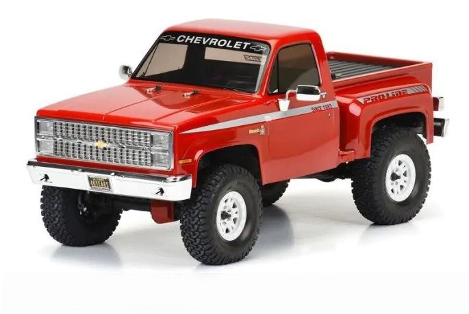 Proline - 1982 Chevy K-10 Clear Body Set w/Scale Molded Accs (PRO360000)
