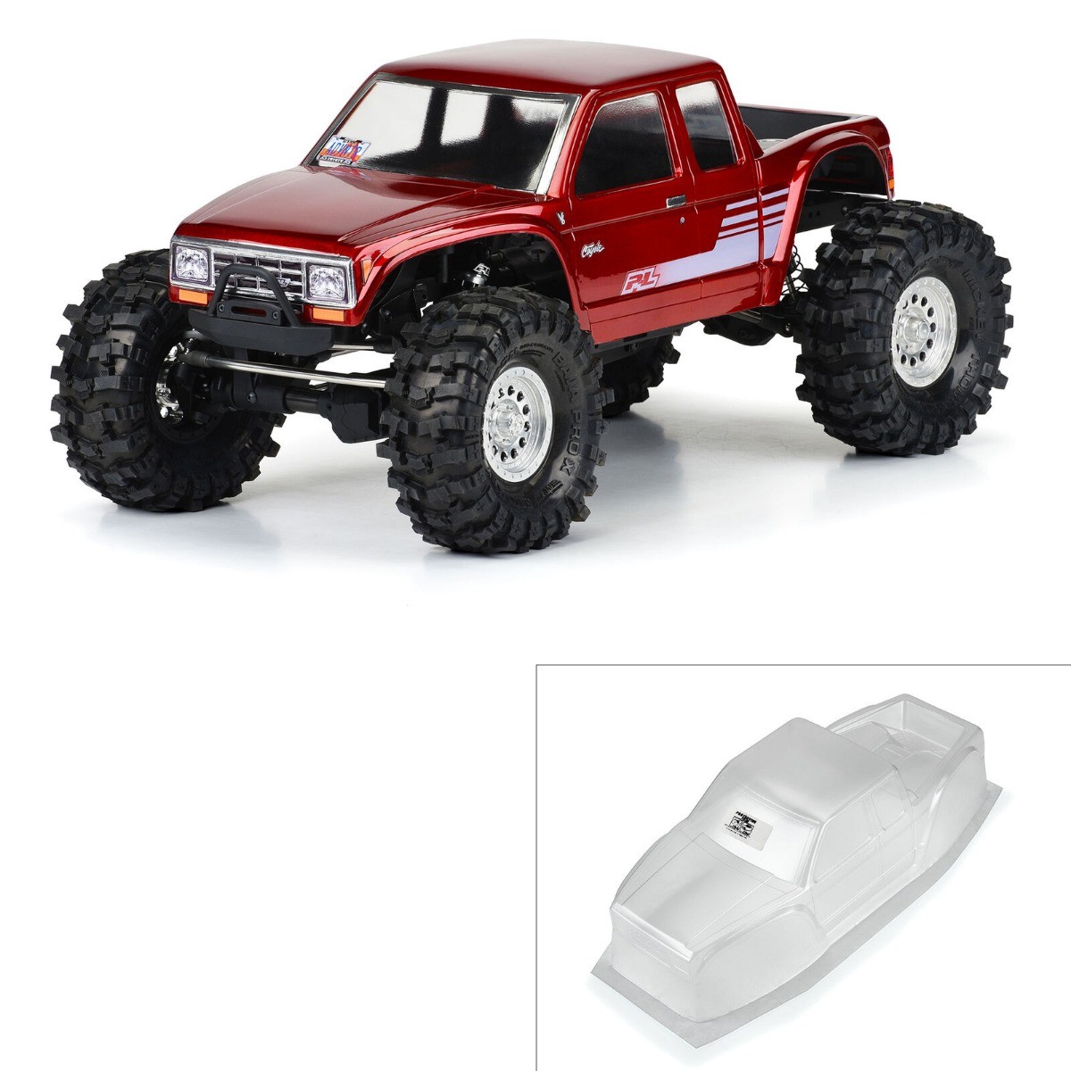 Proline 1/10 Coyote HP Transparante body (313mm)