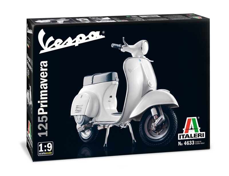 Italeri 1/9 Vespa 125 Primavera afbeelding