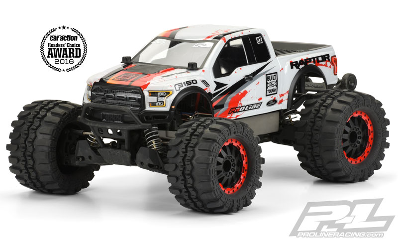 Proline 2017 Ford F-150 Raptor Body voor oa. Traxxas Stampede