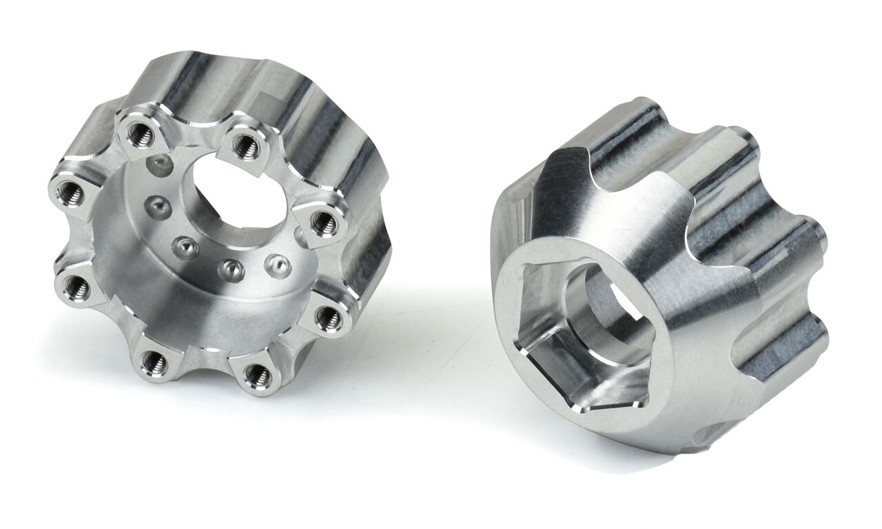 Proline 8x32 to 17mm 1/2" Offset Aluminium Hex Adapter 3.8" wheels afbeelding