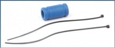 Silicon Exhaust Coupling (blue) - Rebel