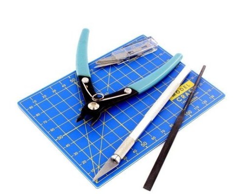 ModelCraft Pro Plastic Tool set Gereedschap (9pcs) afbeelding