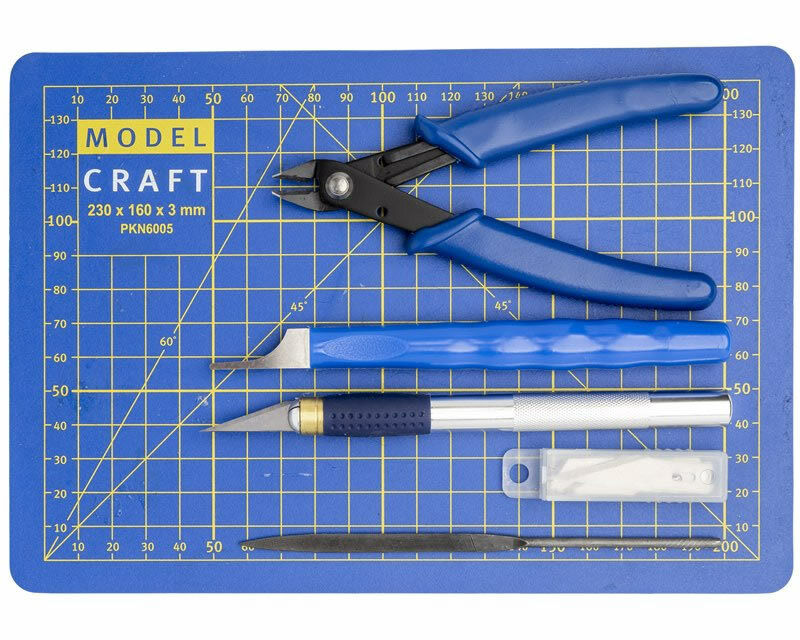 ModelCraft Pro Plastic Tool set Gereedschap (10pcs) afbeelding