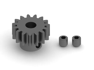 15T MOD1 Pinion Gear (1PC) (AR310476)