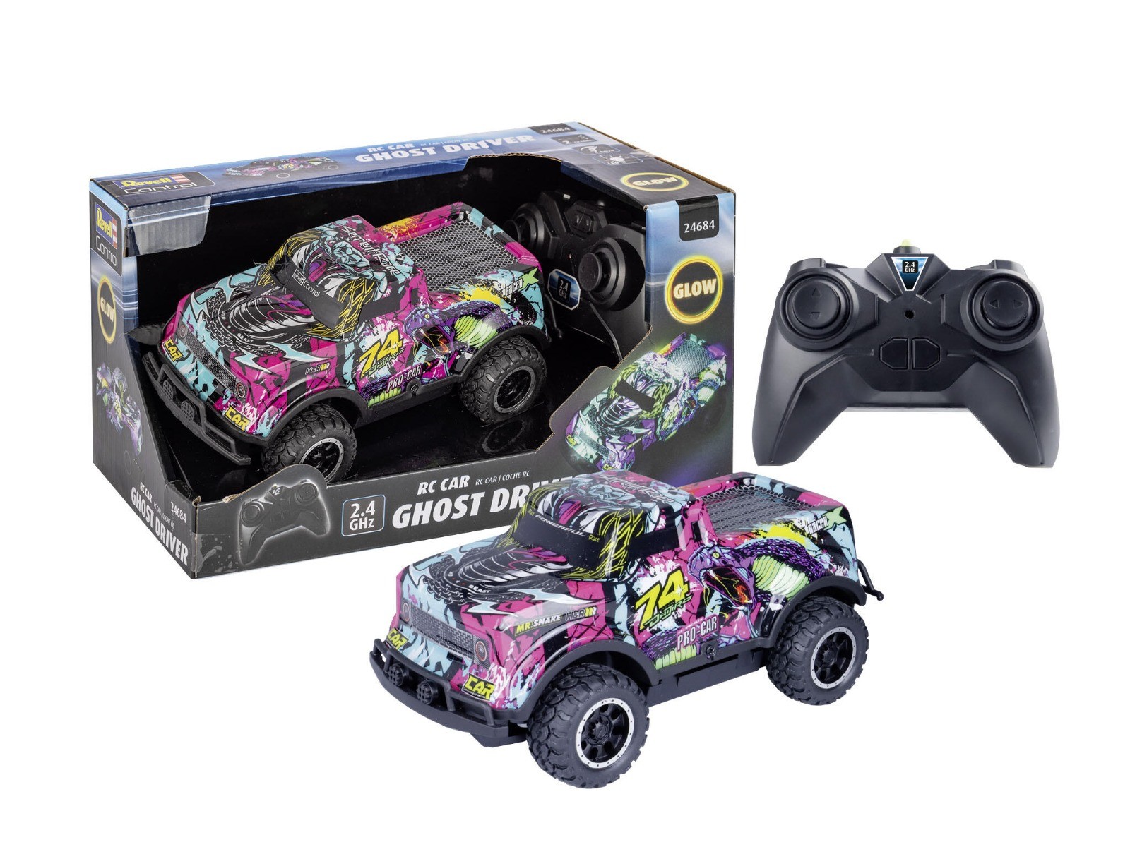 Revell RC Car Ghost Driver - Lila afbeelding