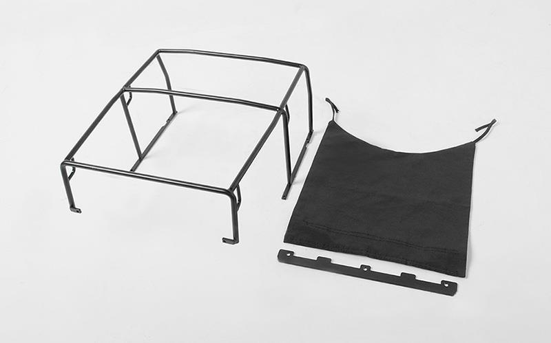 RC4WD Tube Roll Bar with Fabric Shade for RC4WD Gelande II Cruiser (VVV-C0221) afbeelding