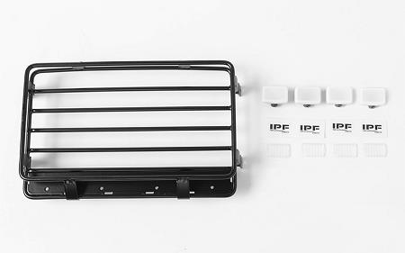 RC4WD Malice Mini Roof Rack w/Lights for Land Cruiser LC70 Body (VVV-C0421)