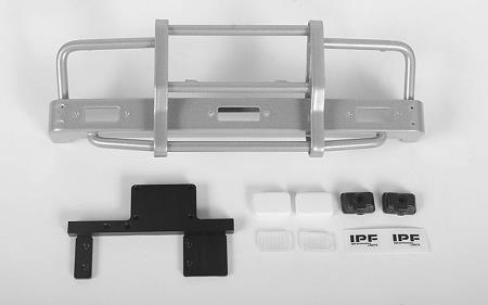 RC4WD Kangaroo Front Bumper w/Lights for Mojave II 2/4 Door Body Set (Silver) (VVV-C0435) afbeelding