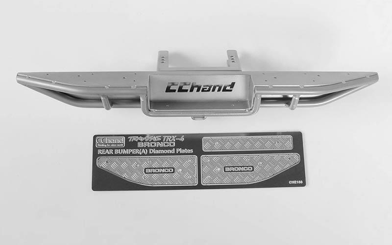 RC4WD Ranch Rear Step Bumper for Traxxas TRX-4 '79 Bronco Ranger XLT (Silver) (VVV-C0511) afbeelding