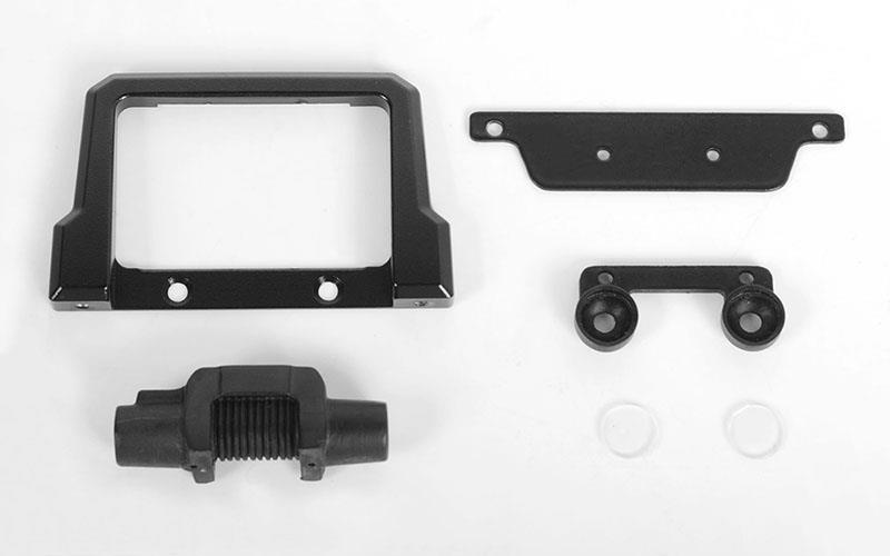 RC4WD Metal Bumper W/Plastic Winch and Light for 1/18 Gelande II D90 (VVV-C0599) afbeelding