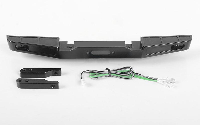 RC4WD Front Winch Bumper W/LED Lights for Traxxas TRX-4 '79 Bronco Ranger XLT (Black) (VVV-C0606) afbeelding