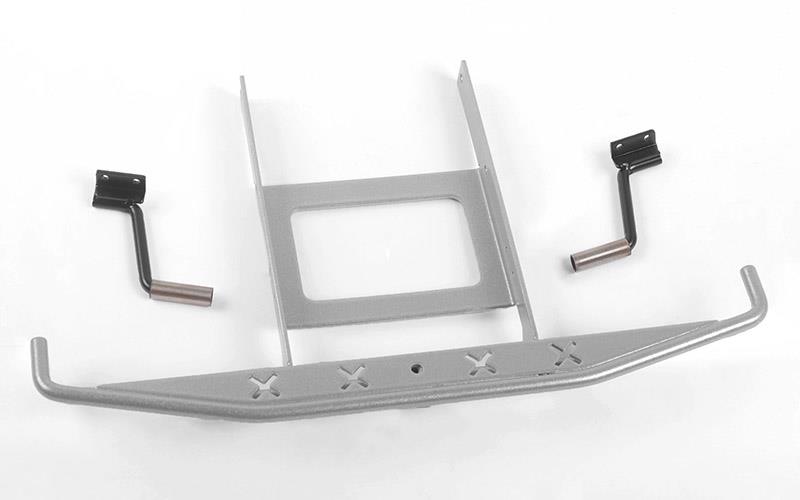 RC4WD Rough Stuff Metal Rear Bumper w/Exhaust Tips for Axial SCX10 II 1969 Chevrolet Blazer (Silver) (VVV-C0649) afbeelding