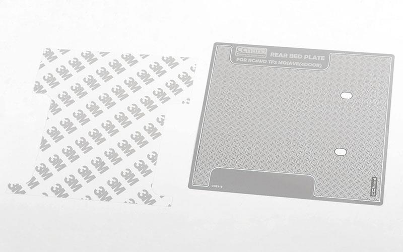 RC4WD Diamond Plate Rear Bed for RC4WD Trail Finder 2 LWB RTR w/Mojave II Four Door Body Set (VVV-C0738)