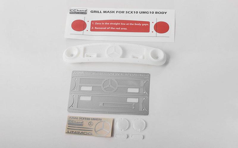 RC4WD Front Grille for Axial 1/10 SCX10 II UMG10 4WD Rock Crawler (VVV-C0823)