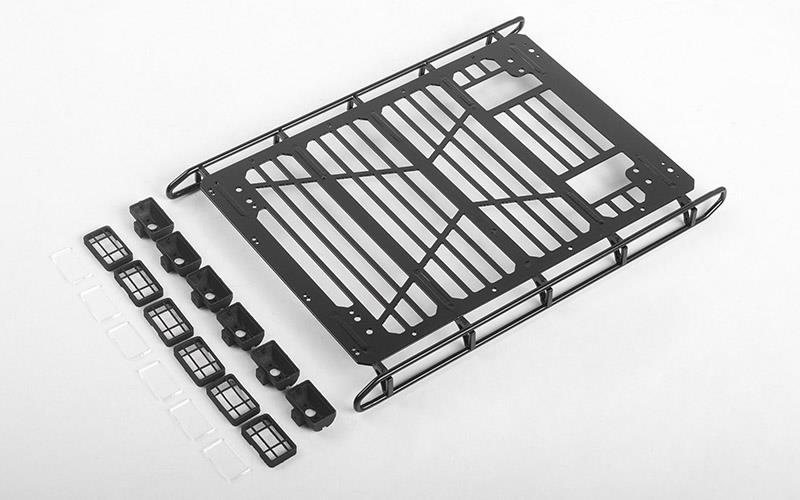 RC4WD Adventure Roof Rack w/ Front and Rear Lights for Traxxas TRX-4 Mercedes-Benz G-500 (VVV-C0856)