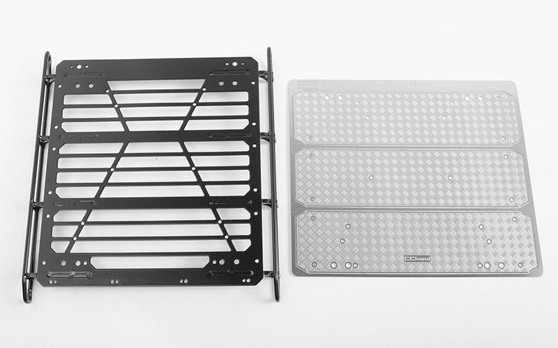 RC4WD Command Roof Rack w/ Diamond Plate for Traxxas Mercedes-Benz G 63 AMG 6x6 (Style B) (VVV-C1002) afbeelding