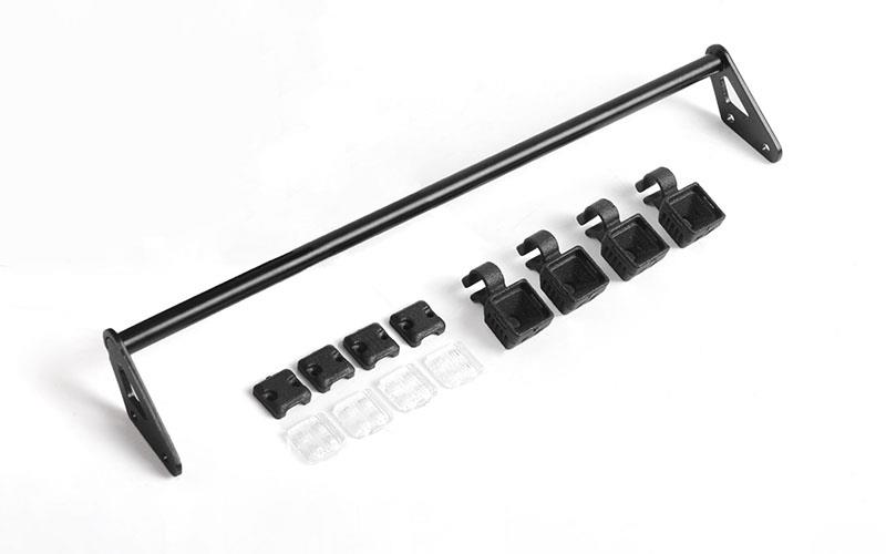 RC4WD Steel Roof Light Bar w/ Flood Lights for RC4WD Gelande II 2015 Land Rover Defender D90 (Pick-up/SUV) (VVV-C1093) afbeelding